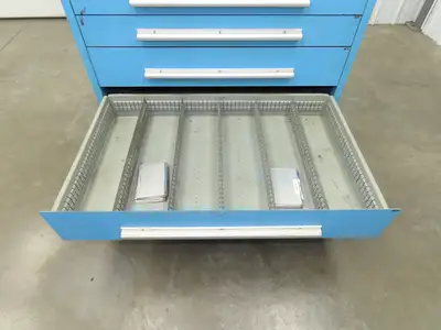 Nu-Era Modular Tool Storage Cabinet 10 Drawer 45x28x61" Vidmar Lista Stanley