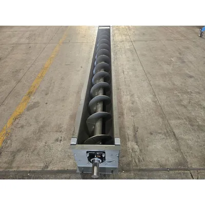Refurbished 12" Dia x 32' Long Industrial Screw Auger Conveyor