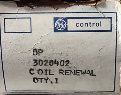 General Electric 3020402 Coil renewal. Loc4E11
