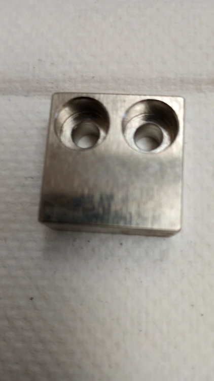 Used Misumi Stopper Block 40HRC 1045 Carbon Steel Counterbored Misc Fasteners Arizona US | ASSET CONVERSION SPECIALISTS, INC. #312157