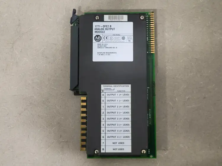 New | in-Stock ALLEN BRADLEY 1771-OFE2-B Misc Electrical & Power Parts British Columbia CA | Lenmark #251811