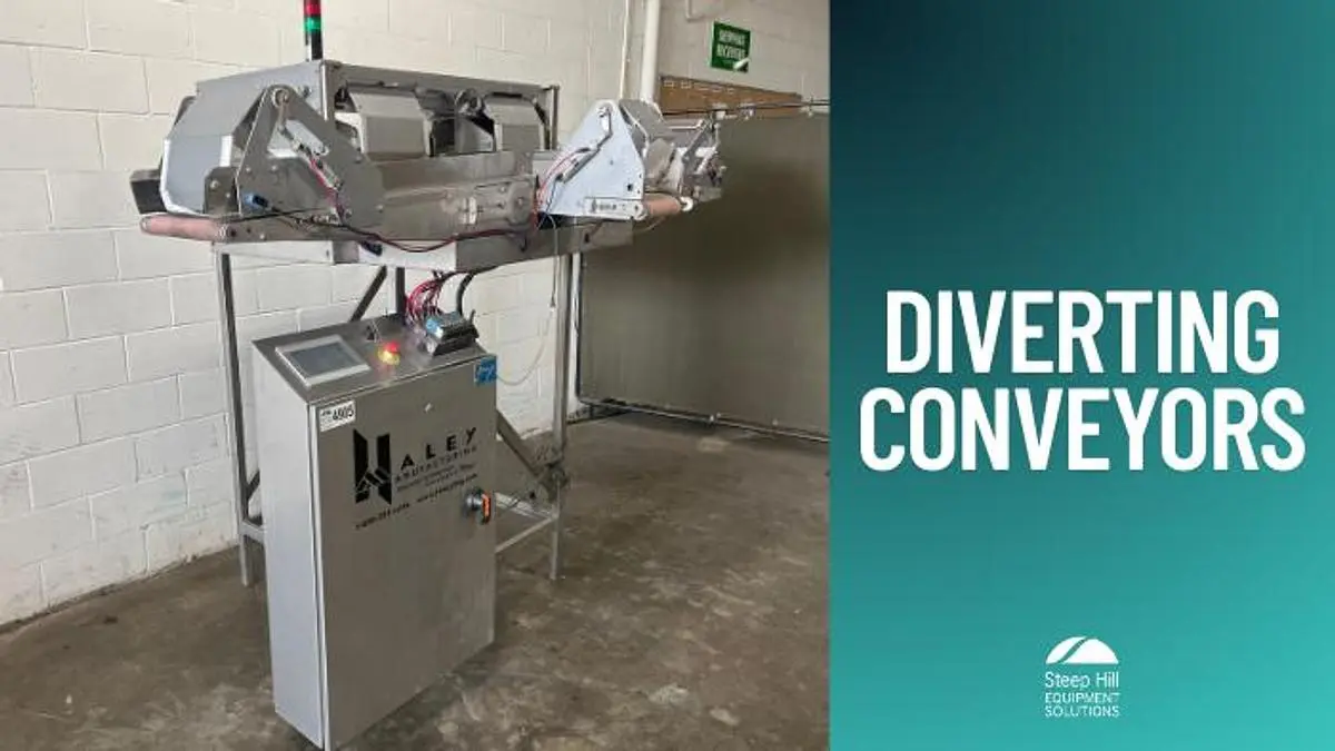 Haley Manufacturing Diverting Conveyor