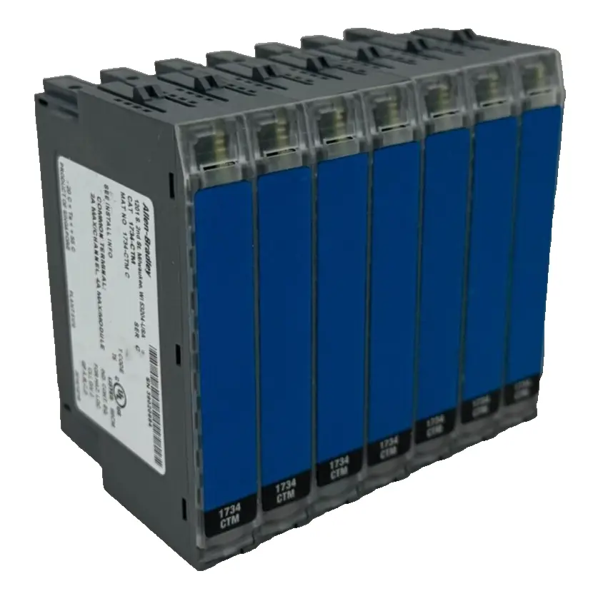 LOT OF 7 USED 1734-CTM COMMON TERMINAL MODULES SER. C 1734CTM