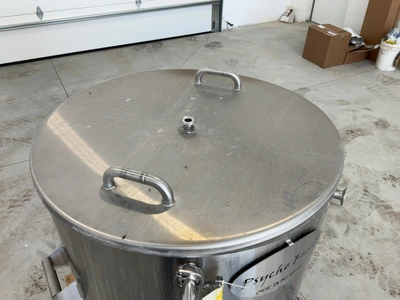 Used PSYCHO BREW DIRECT-FLAME BREW KETTLE/ MASH TUN 3.5BBL Cooking Kettles Michigan US | Miedema Asset Management Group #1580148