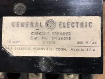 USED GENERAL ELECTRIC TF136015