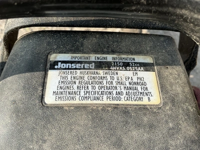 Used (2) JONSERED CS 2150 JUBILEE EDITION Chainsaws (Landscaping) Michigan US | Miedema Asset Management Group #1344355