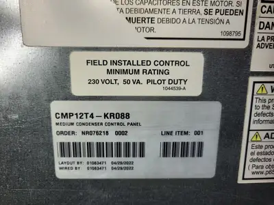 USED KEEPRITE KCM016-T4A-M12V-R088