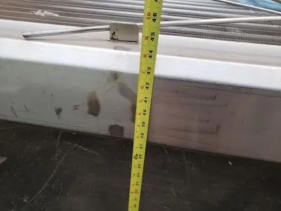 10' Wire Belt Inspection Conveyor