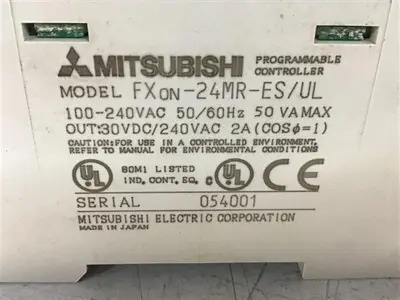 USED MITSUBISHI FXON-24MR-ES/UL
