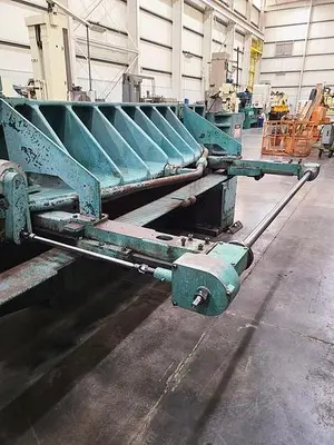 Used 1976 WYSONG 1038 Power Squaring Shears (Inch) Pennsylvania US | Hildebrand Machinery Co. #1481731