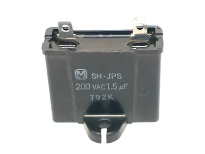 SH-JPS | Matsushita Panasonic  Dry Box Metallized Film Capacitor 200VAC 1.5UF - Used