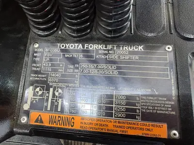 Used 2020 TOYOTA 8FG35U Misc Forklifts Texas US | 4K Lift Co #1503042