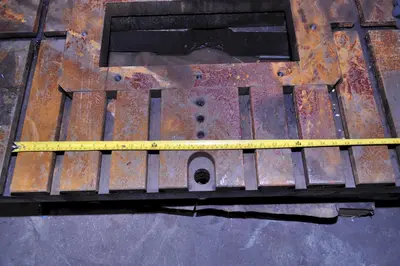 48" X 31" X 5" BOLSTER PLATE