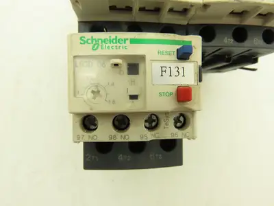 Schneider Electric LC1D09 IEC TeSys Contactor Overload Combination Lot of 3