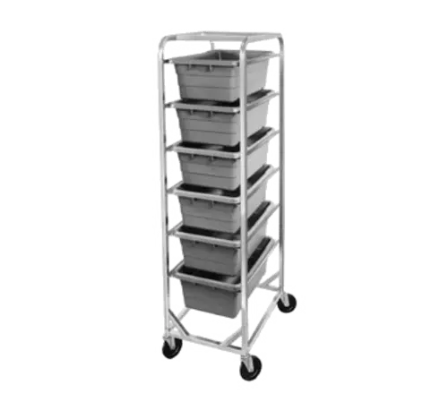 Channel AXD504L 53" Lug Rack W/ 4 Lug Capacity & Swivel Casters, Aluminum