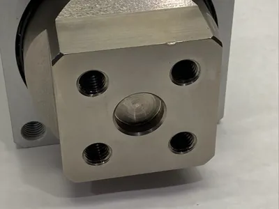 MGZ80TN-100-Y7PVL | SMC  Double Power Pneumatic Cylinder 80mm Bore 100mm Stroke - Used