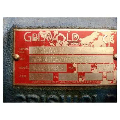 NEW GRISWOLD M-A80-10148