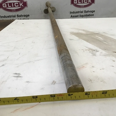48″ X 4.5″ Stainless Process Mixer 3 Blade Propeller ; 1″ Dia Shaft