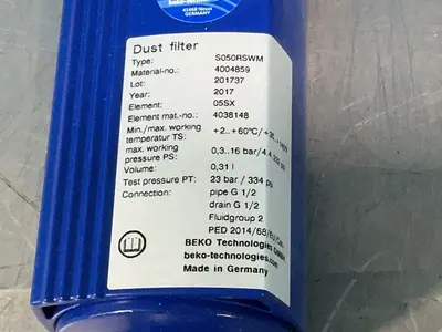 New | in-Stock 2017 BEKO TECHNOLOGIES S050RSWM Pumps Ohio US | HGR 24 #1279339