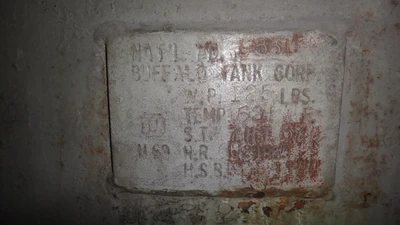 6000 gallon 125 PSI Air Receiving Tank