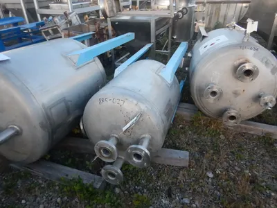 Used ALLOY FABRICATORS 63 GALLON Stainless Steel Tanks New Jersey US | Perry Equipment #123053