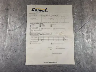 USED CONVAL INC. 12G0CJ-105(8J)-DG