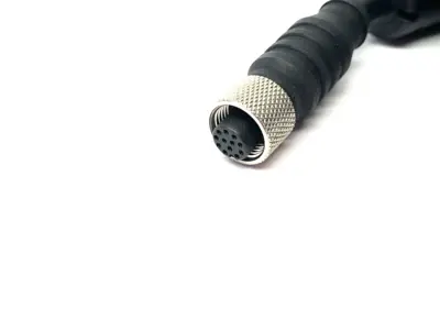 USED BANNER ENGINEERING CORDSET: SINGLE-ENDED M12 12-PIN STRAIGHT FEMALE 11420