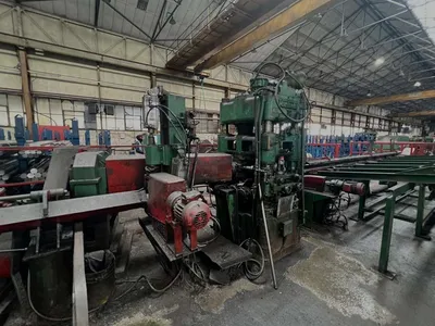 Used SAMUEL PLATT 20 TON SINGLE PULL DRAWBENCH & STRAIGHTENING LINE (14726) Draw Benches Connecticut US | Machinery International LLC #1558099