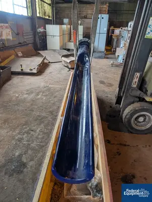 NEW Pfaudler 2000 Gal Pfaudler Concave Glass Lined Baffle