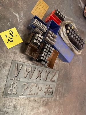 Stamp sets and stencils stamp sets and stencils tooling and equipment | Bowland Trading Ltd (4)