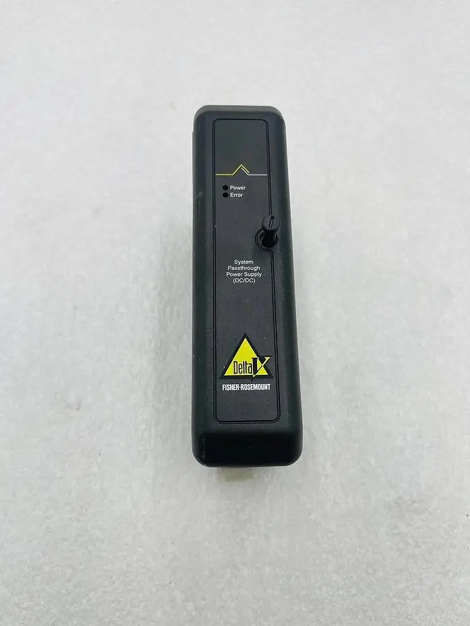 EMERSON DELTAV KJ1501X1-BB1 SYSTEM PASSTHROUGH POWER SUPPLY 12/12DC #K-2494