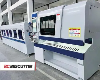2026 Bescutter TUBE Ninja 4 In and Smaller | Fiber Laser Tube Cutting Machine With Automation