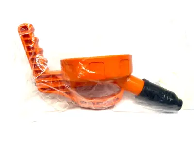 NEW OILSAFE WIDE STUMPY SPOUT LID, ORANGE