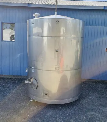 Used 3400 Gallon Tank, Stainless Steel