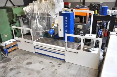 USED SORALUCE FR84 X: 3000 - Y:1000 - Z: 1600MM CNC