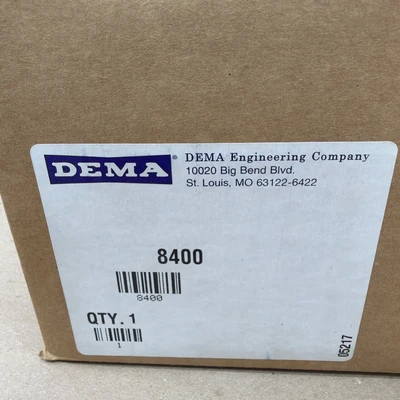 New | in-Stock Dema 8400 Restaurant Equipment (Miscellaneous) Indiana US | J&J Industrial Supply #789336