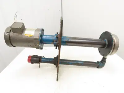 Kerr 5180 Vertical Process Pump Size 1x1-1/4x6-3/16 230/460V 0.5 1/2Hp 15GPM