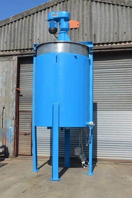 2,500 L S/S Electrically Heated Jacketed Cooker Tank