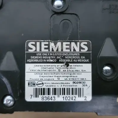 USED SIEMENS BQ2B030