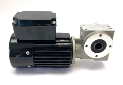 USED BOSCH REXROTH BODINE AC MOTOR TYPE 34Y6BFPP, 3842503062 GEAR UNIT