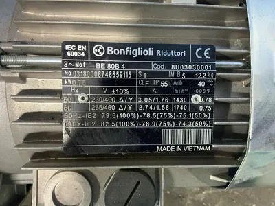 Used BONFIGLIOLI RIDUTTORI BE 80B 4 Motors (misc) Ohio US | HGR 24 #1446094