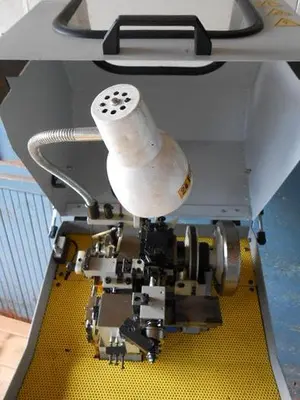 8592-100 MCA Single Curb Chain Making Machine, Model RP006, S/N: 135