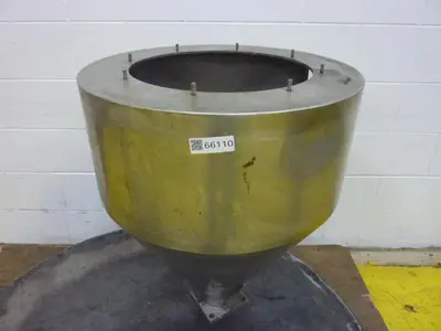 USED METAL FABRICATOR HOPPER108