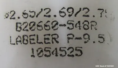 Used QUADREL ZDT PROLIN Labelers Illinois US | Aaron Equipment #87185