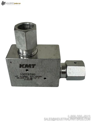 Used KMT 10078780 Valves/Fittings Kentucky US | Industrial Parts R Us Inc. #1354928