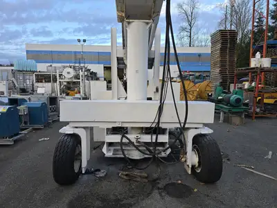 24" Wide Portable Diesel Articulating Conveyor Auger