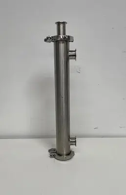 Stainless Steel  2.5" Sanitary x 20.5" Filter Housing Column
