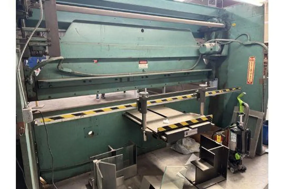 Wysong Mdl. 90-10 10’ x 90 Ton CNC Press Brake, s/n PB56122, w/ Hurco AutoBend CNC Control