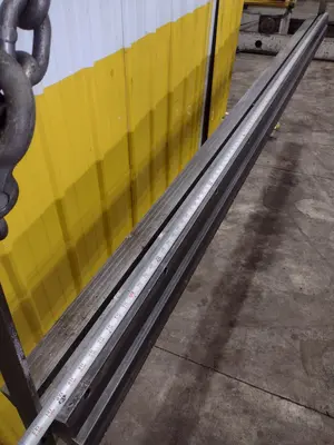 121" x 5.25" x 5.25" 4 WAY FEMALE BOTTOM PRESS BRAKE DIE WITH DIE HOLDER: YOBRO #24999