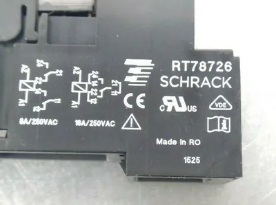 Used Schrack _UNKNOWN_ Relays & Switches South Carolina US | Palmetto Automation #1166520